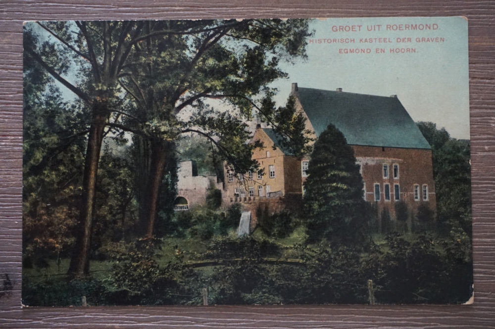 Roermond Historisch Kasteel der graven Egmond en Hoorn Ansichtkaartenhuis